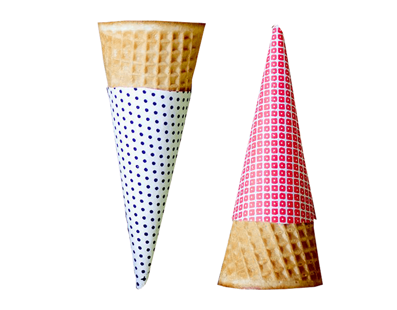 Waffle Cone Sleeves